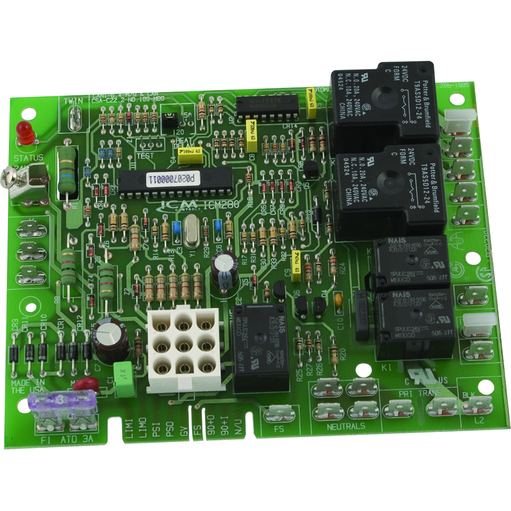 Furnace Control Board, 98-132VAC Microprocessor OEM