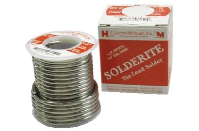 Brazing Alloy, 1/8" Dia, 1Lb Spool, 50/50 Tin/Lead