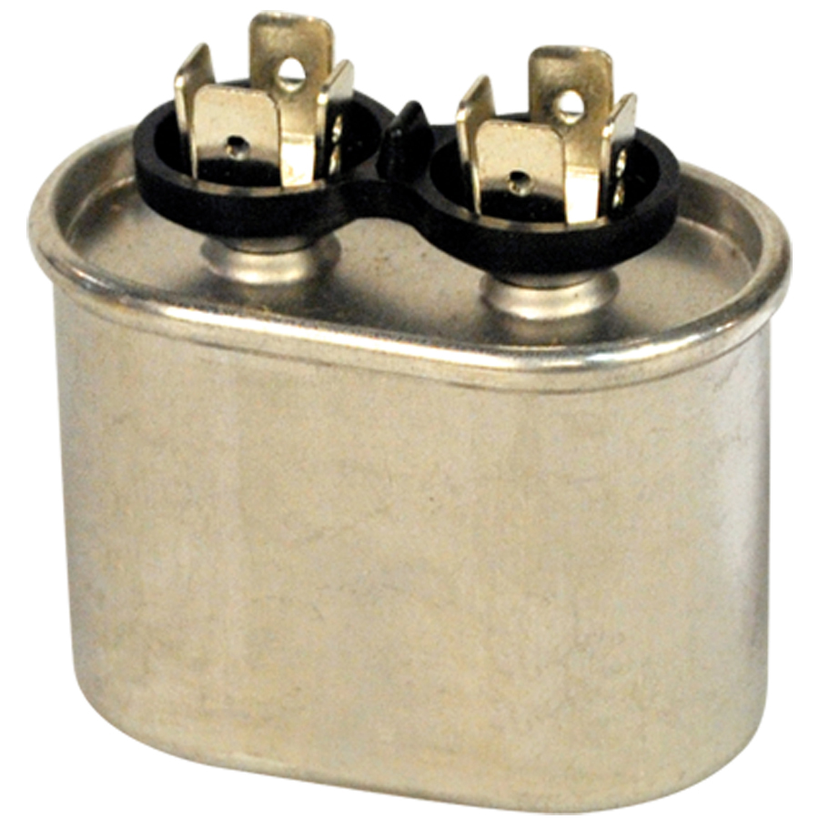 Capacitor, 15mfd 440V Oval Run Sgl Section Motor