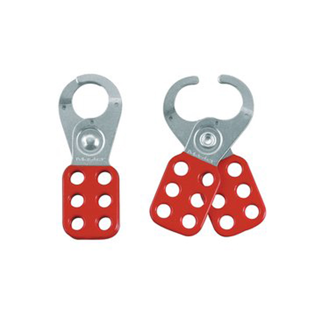 Master Lock Company Lockout Hasp, 1 in. Jaw Clearance