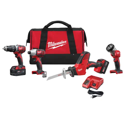 M18 Cordless 4-Tool Combination Kit