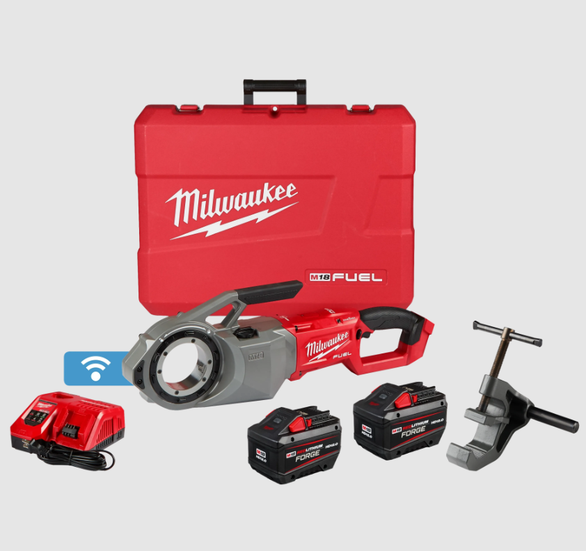Pipe Threader with ONE KEY Kit, Cordless, 18 V, M18