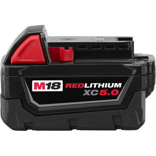 M18 Red Lithium XC5.0 Ah Extended Capacity Battery Packs