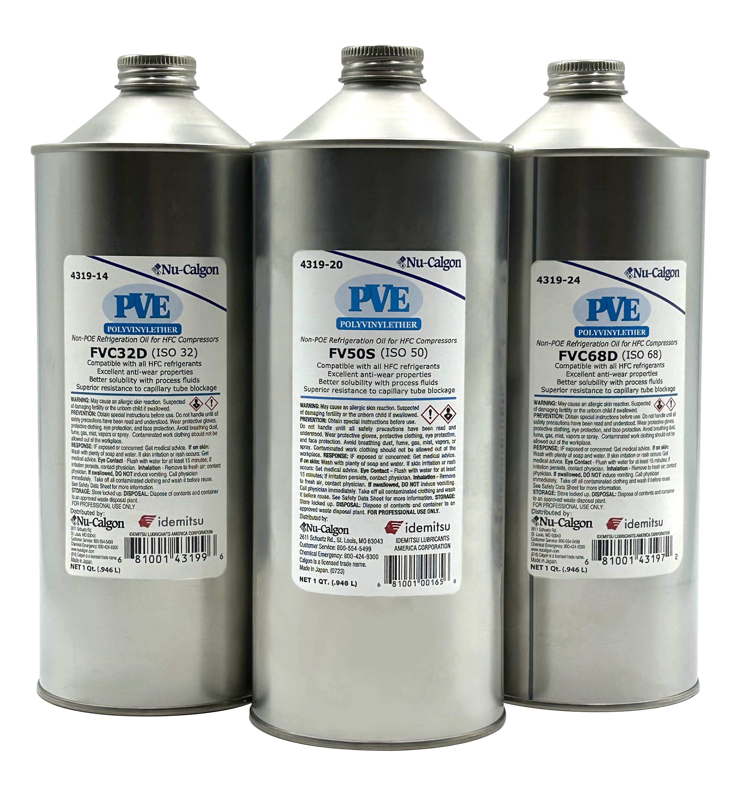 Oil, 1Qt 300SUS POE Refrigeration