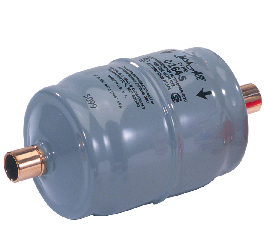 Filter-Drier, 1/4"ODF Liquid Line C-082-S Catch-All