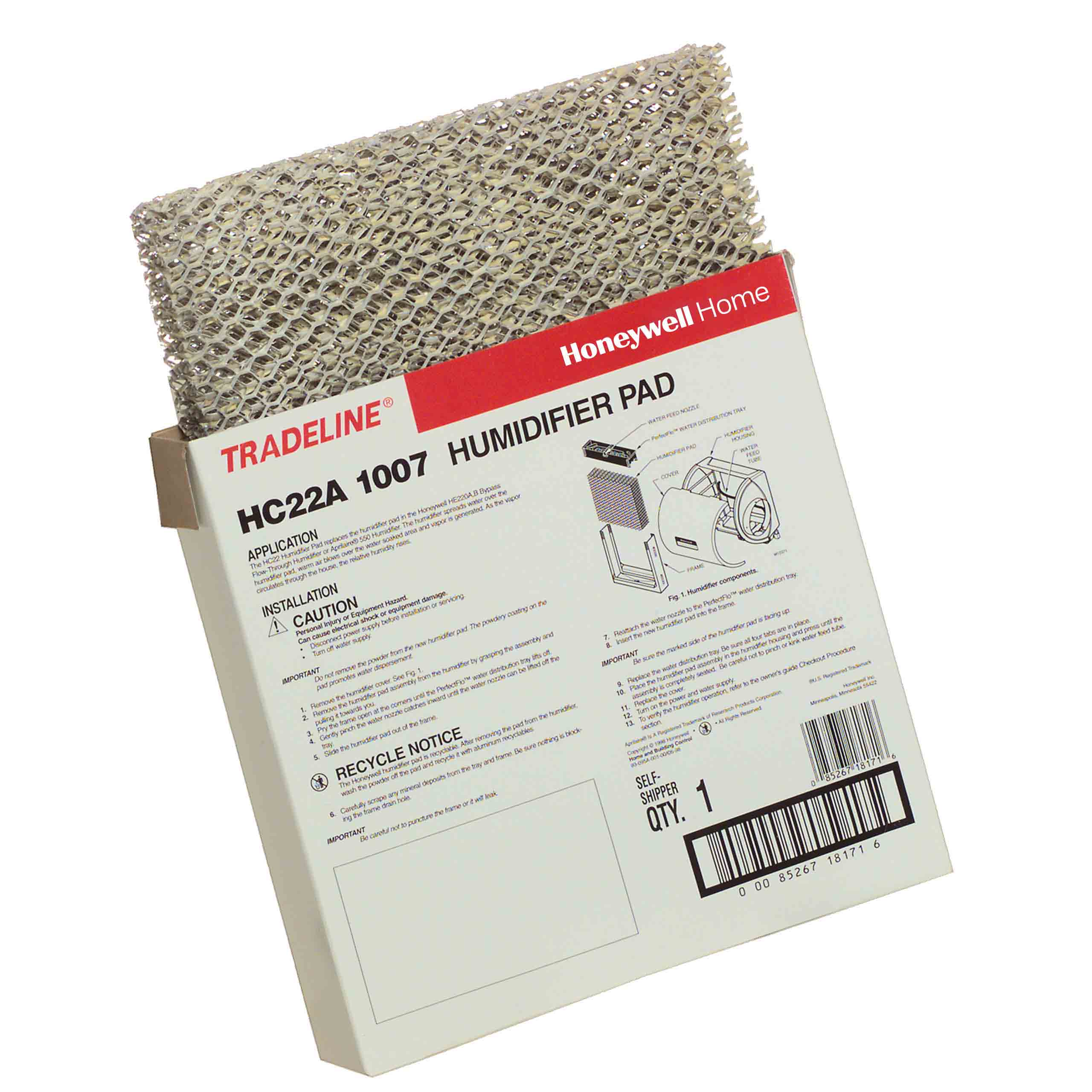 Humidifier Pad, HE220/HE225 Aprilaire 110/220/550/558