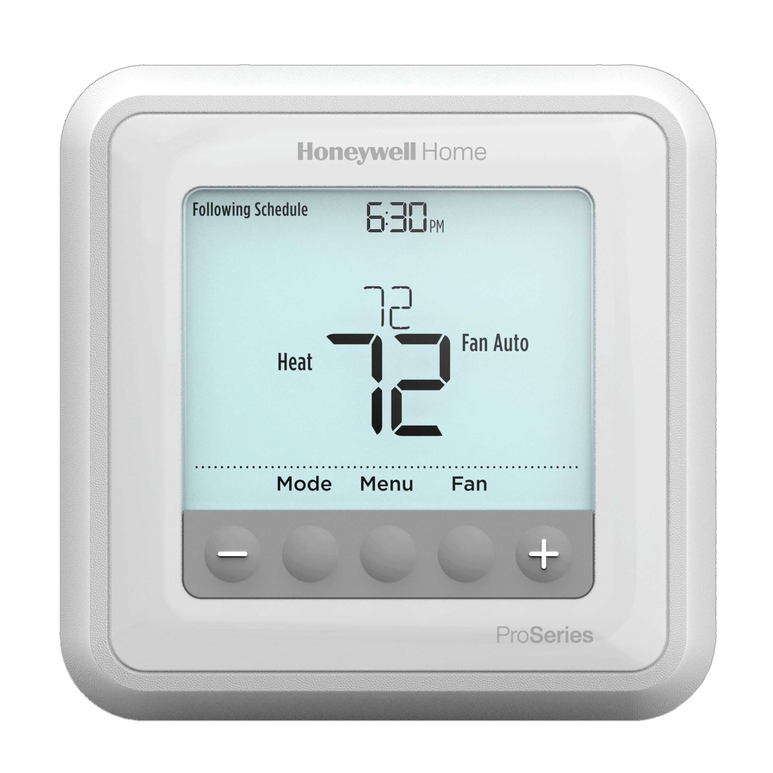 Thermostat, 2H/2C 2H/1C HP 7-Day Programmable T6