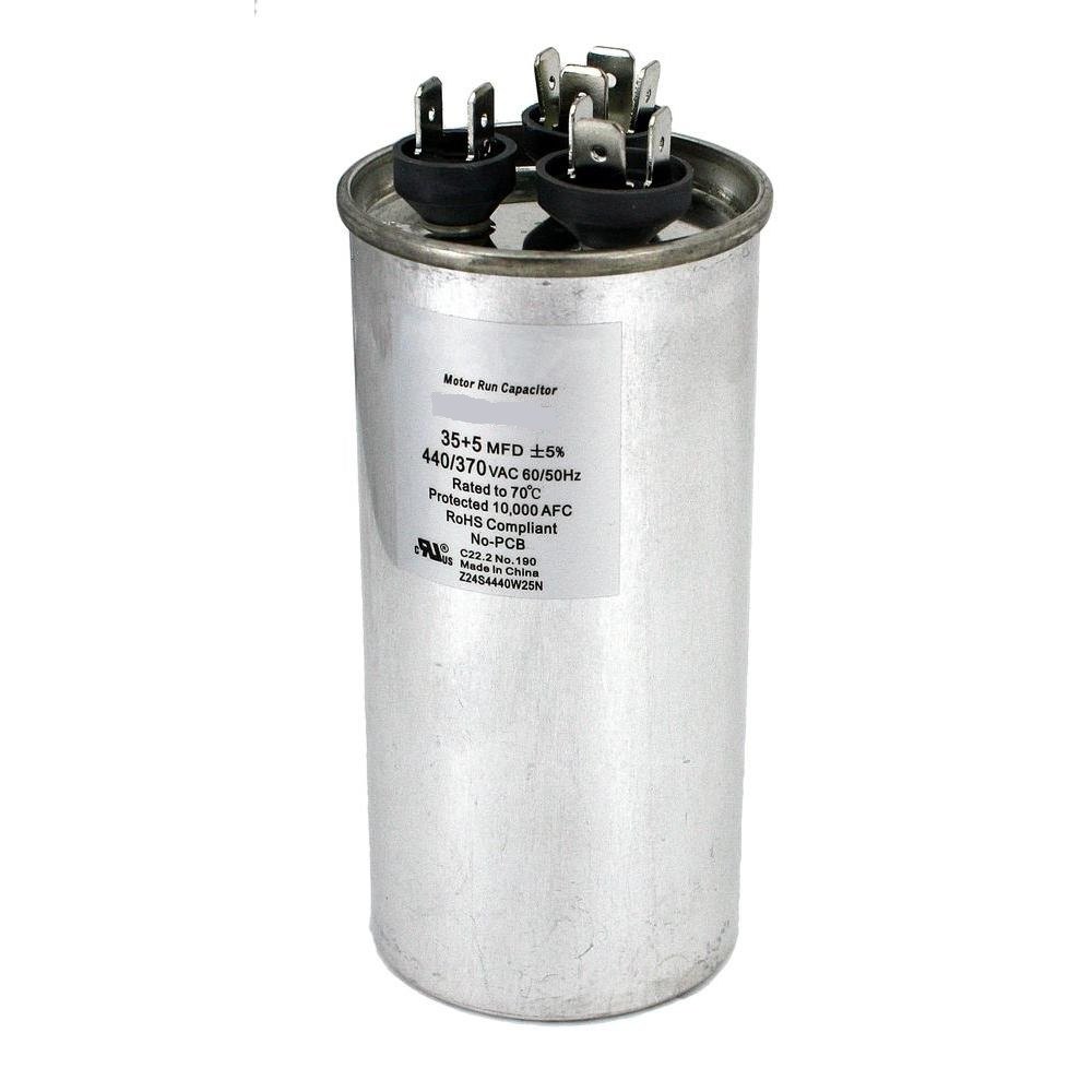 Air Conditioner Compressor Motor Run Capacitor