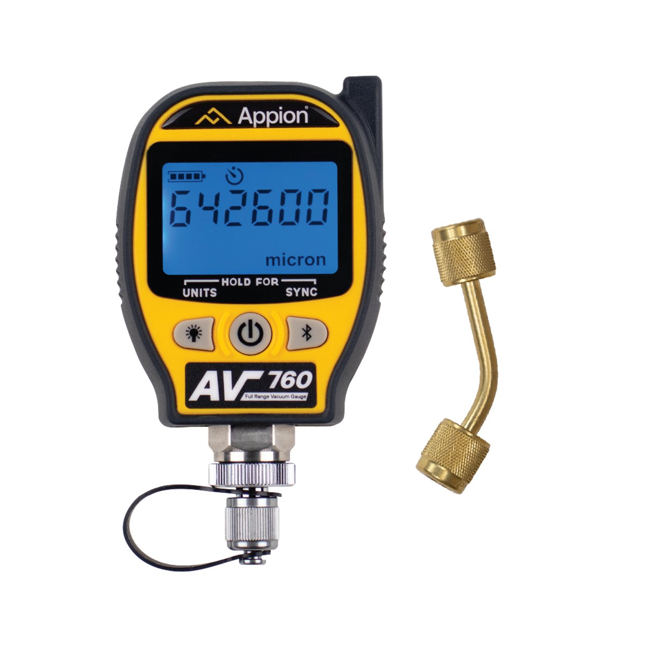 Vacuum Gauge, Wireless Digital 760,000 Micron to 1 Micron