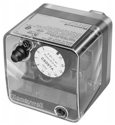 Pressure Switch, 0.4/5" WC, 1/8" NPT, Auto-Recycle