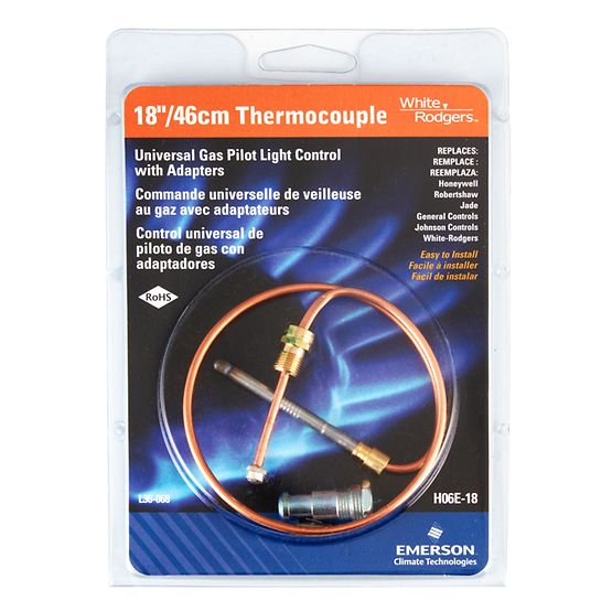 Thermocouple, 18" Standard Univ Repl