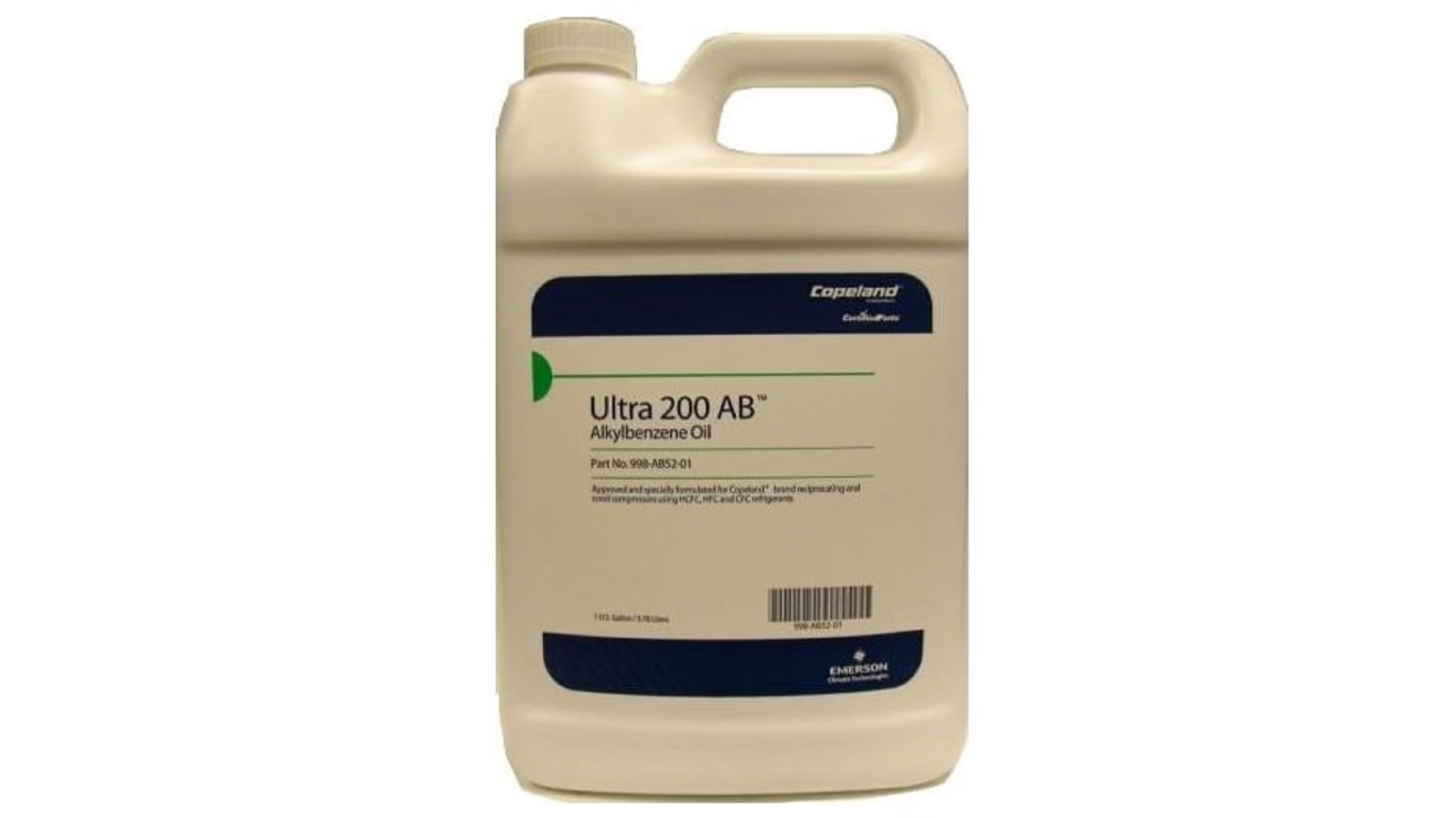 Compressor Oil, 1gal Alkyl Benzene Ultra AB200