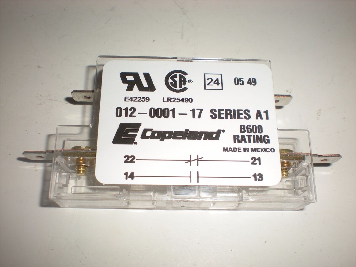 Compressor Auxiliary Contactor Kit