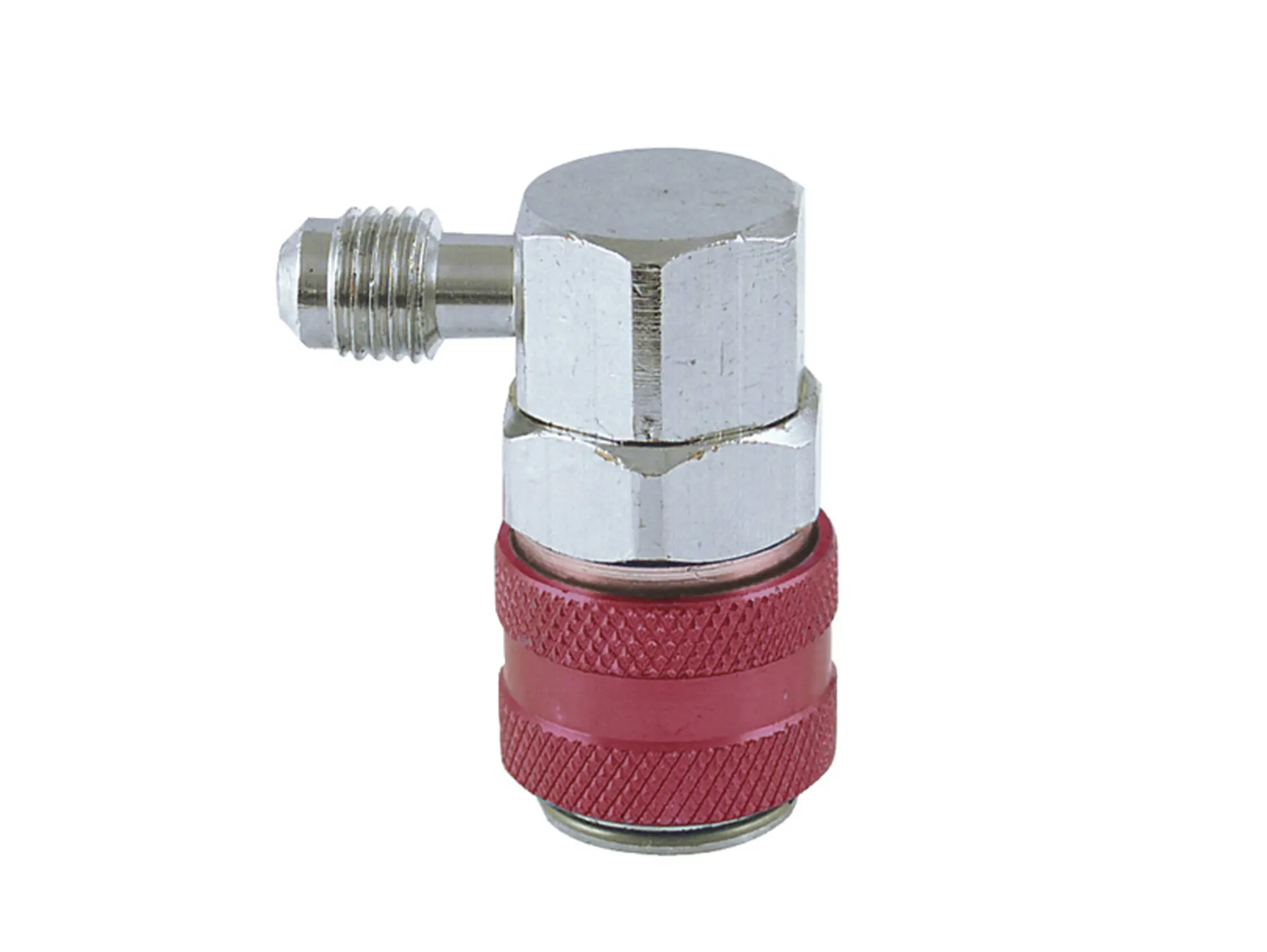 Coupler Set, High-Side Auto Snap 1/4" SAE Male 90 deg R-134a