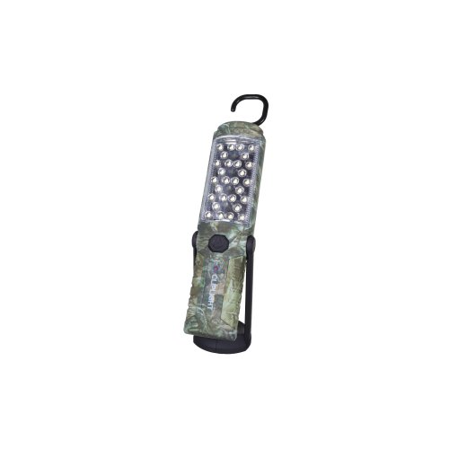 Work Light, 160 Lumens 33 LED Pivoting Camo Pivot 9/Pk