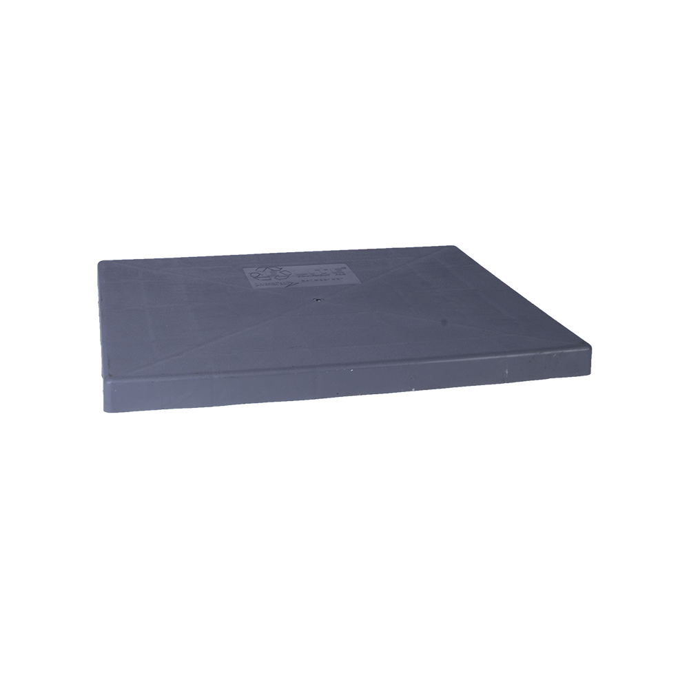 Condenser Pad, 30" x 24" x 2" Grey Plastic