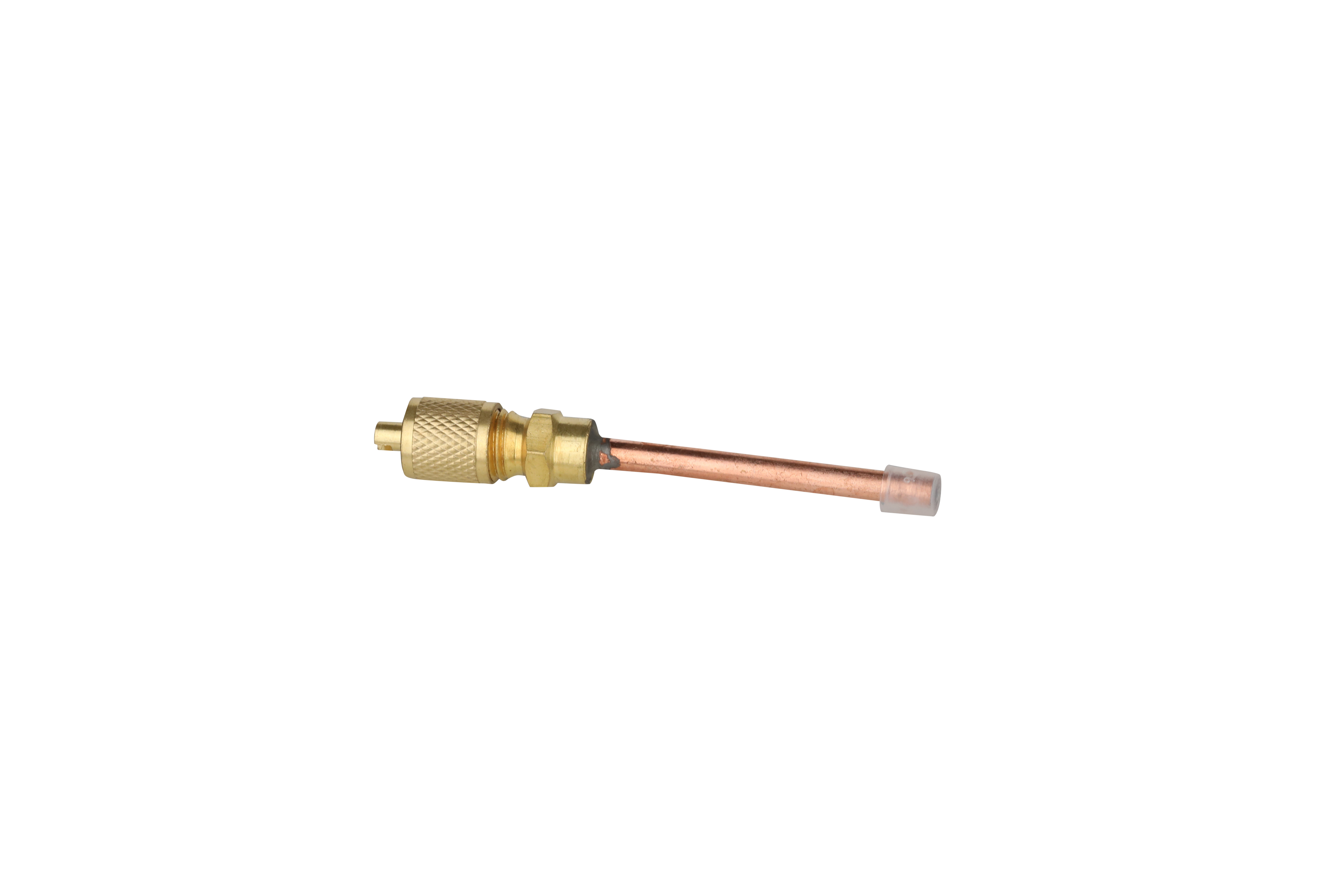 Access Fitting, 3/16" ODx1/8" ID Extended Copper Tube 6/Pk