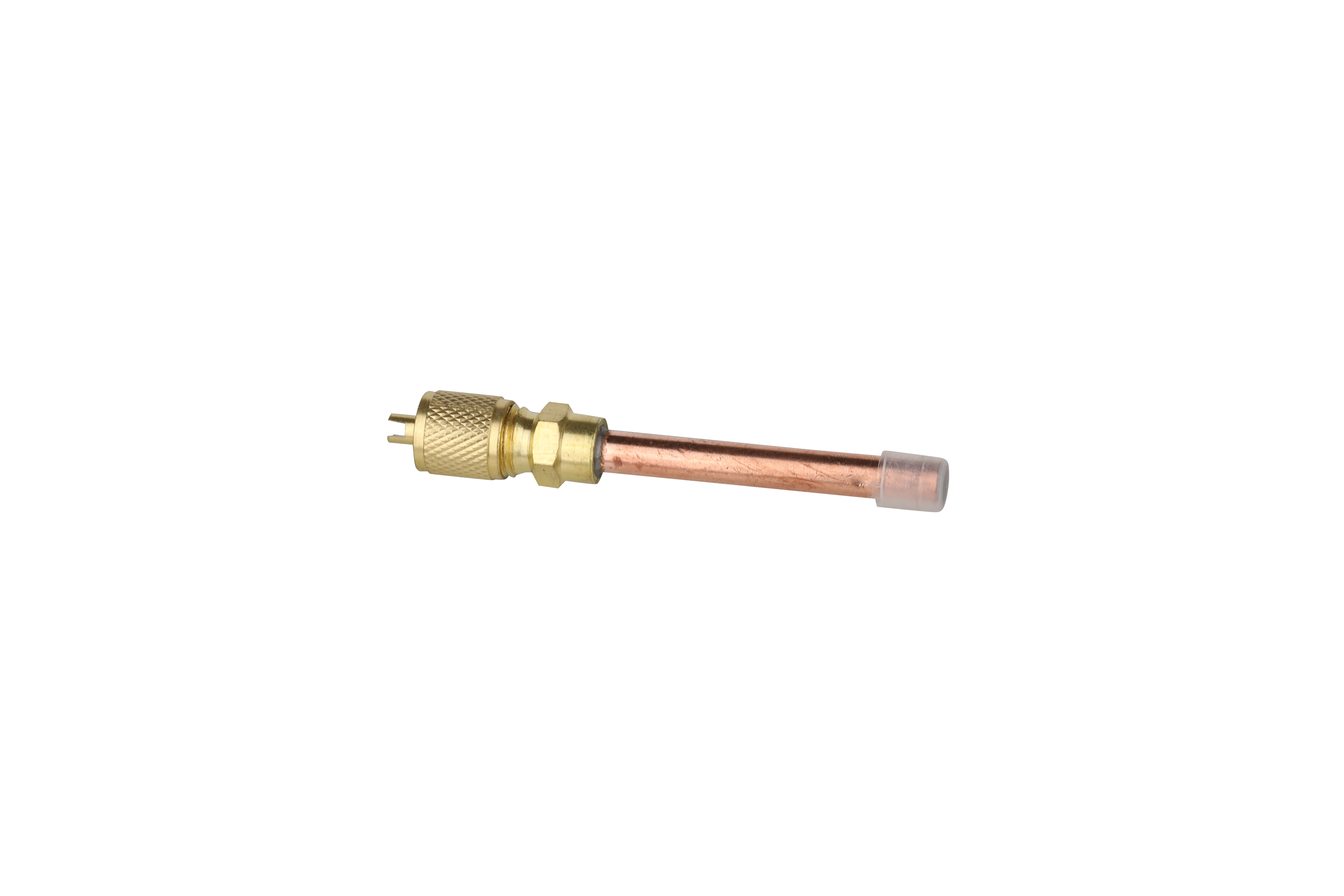 Access Fitting, 1/4" ODx3/16" ID Extended Copper Tube 6/Pk