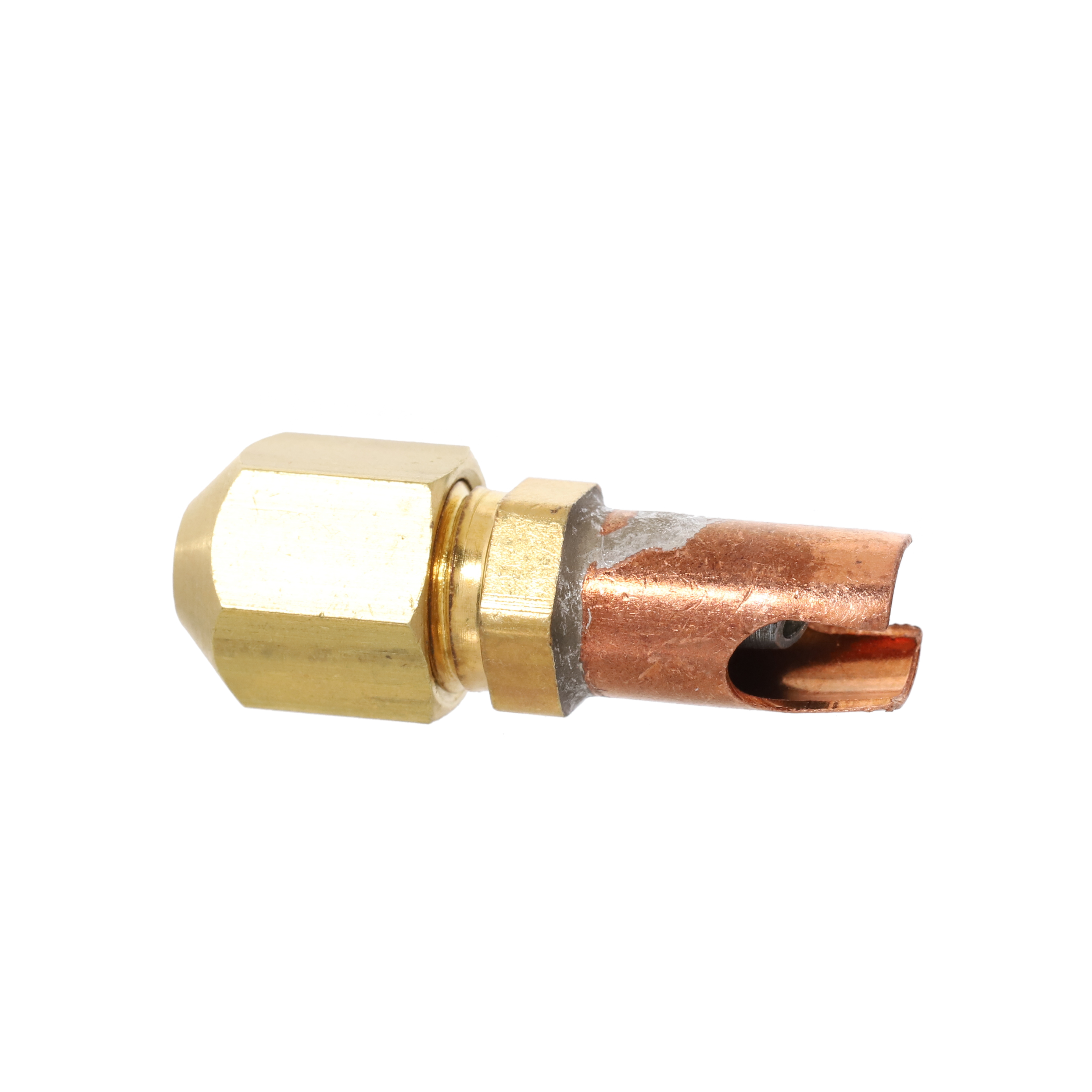 Saddle Valve, 1/4"OD Tube Size Copper 6/Pk