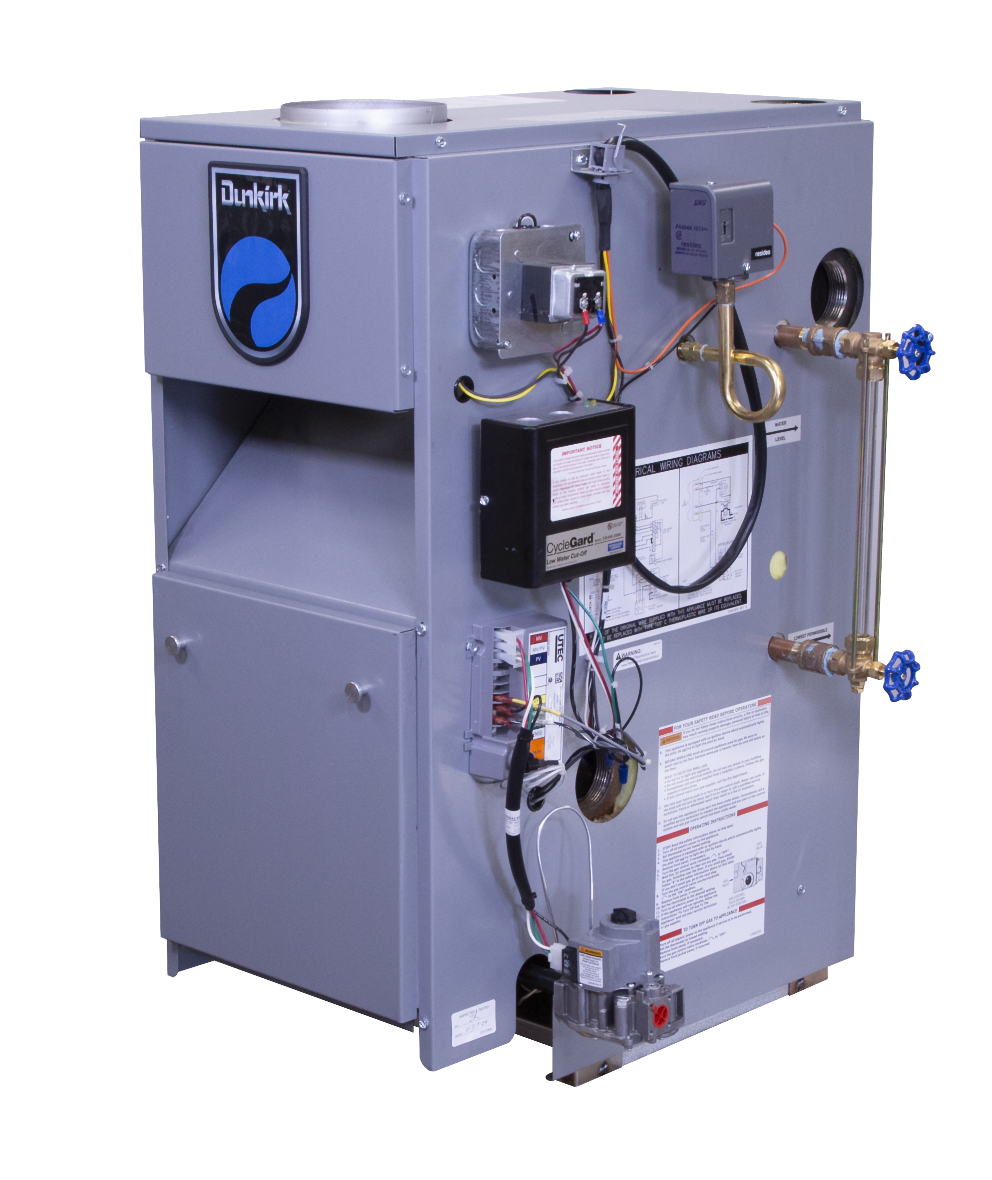 Gas-Fired Steam Boiler