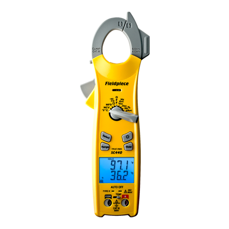 Clamp Meter, 400A w/9V Battery SC440