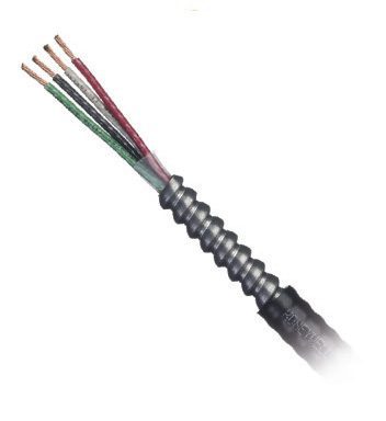 Mini-Split Cable, 14/4 50' Black THHN/THWN Ez-In