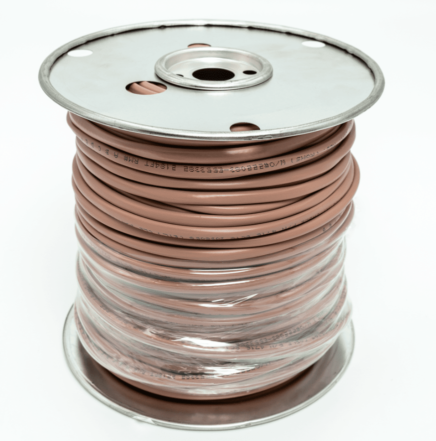 Thermostat Wire, 18/10 CL2 Solid 250' Brown Simpull