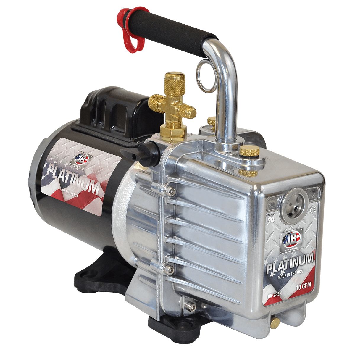 Vacuum Pump, 10 CFM 110V US Plug 1725rpm Platinum