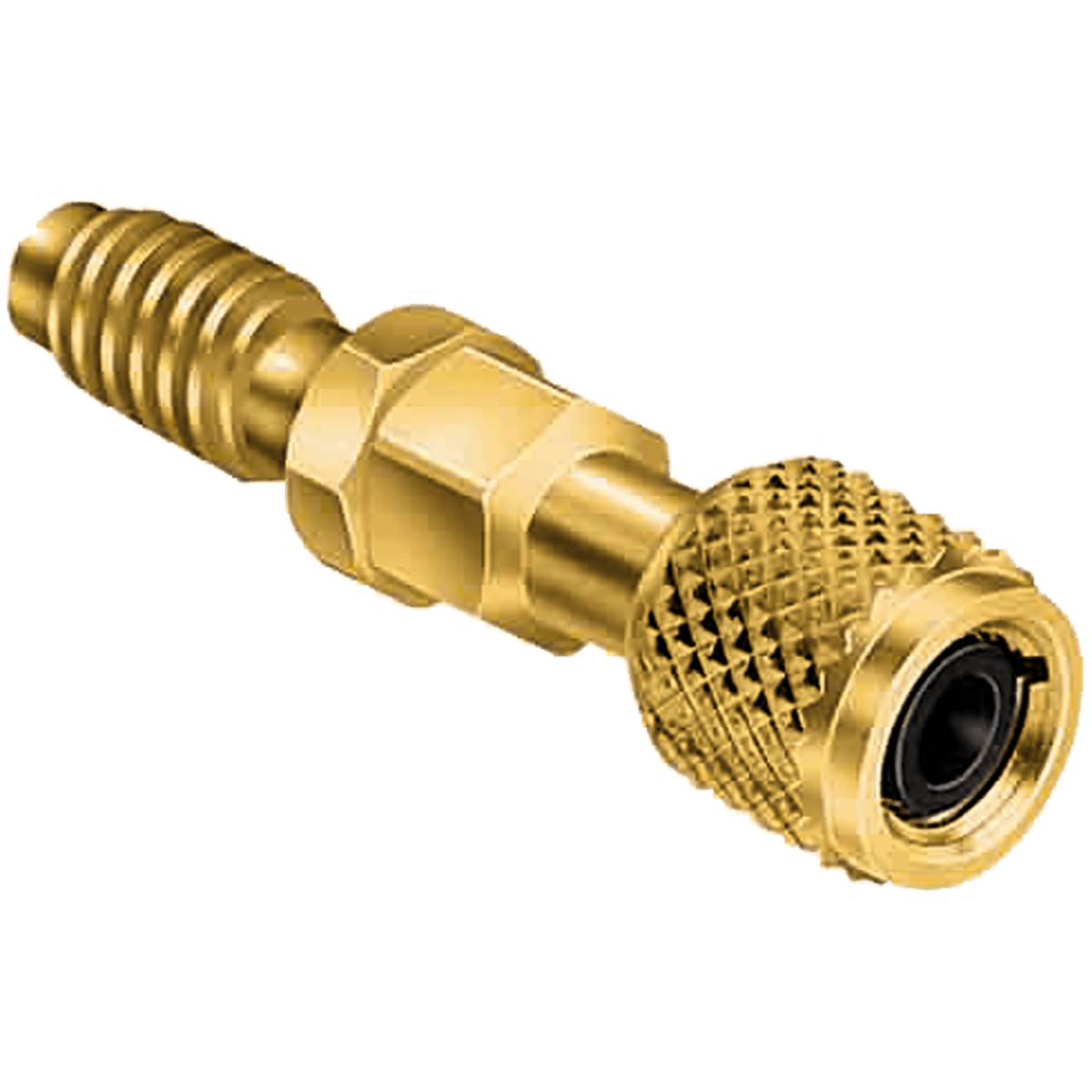 Adapter, 1/4" x 1/2", QC x ACME MPT, Brass