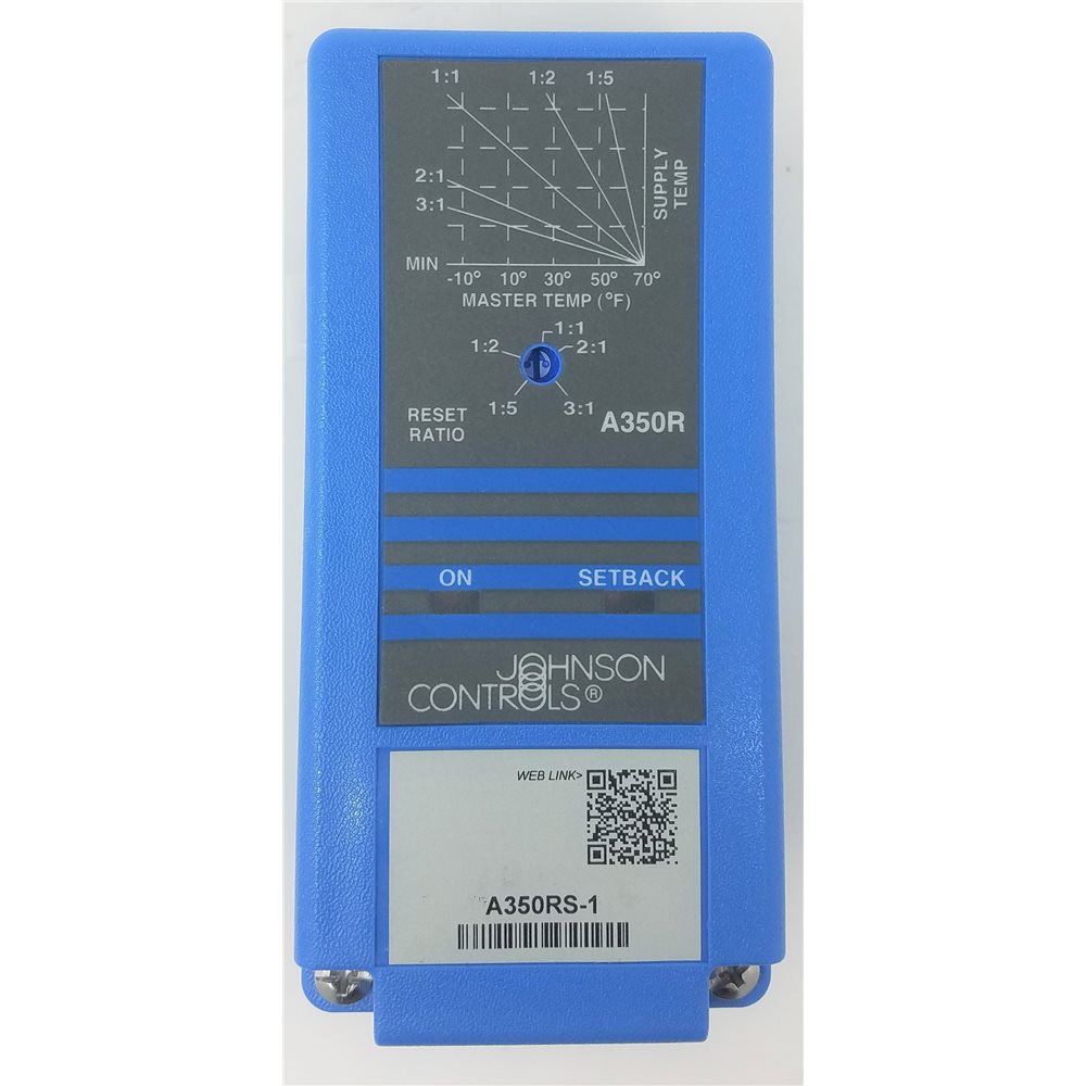 Temp Reset Control, Dual Scale with SET189A-607R & SET189A-6