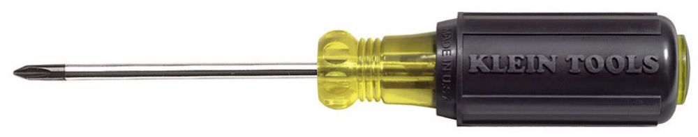 Screwdriver, 6-3/4"OAL Rnd Shank Profilated Phillips Tip