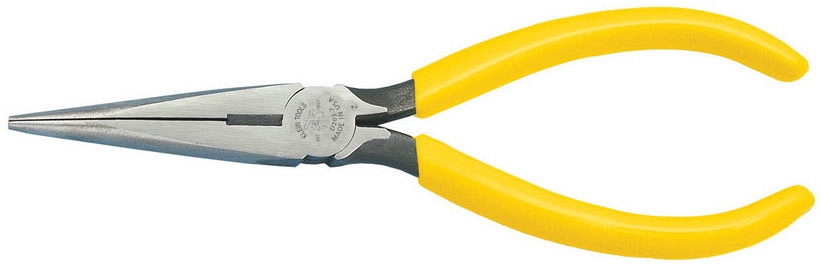 Pliers, 7-3/16" Standard Long Nose Side Cutting