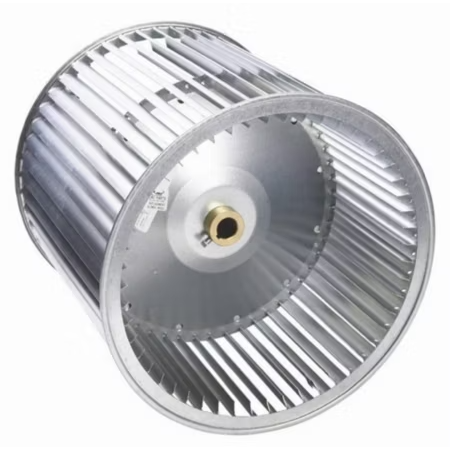 Blower Wheel, 15"x11-1/8"x1-3/16" Bore CW/CCW Double Inlet