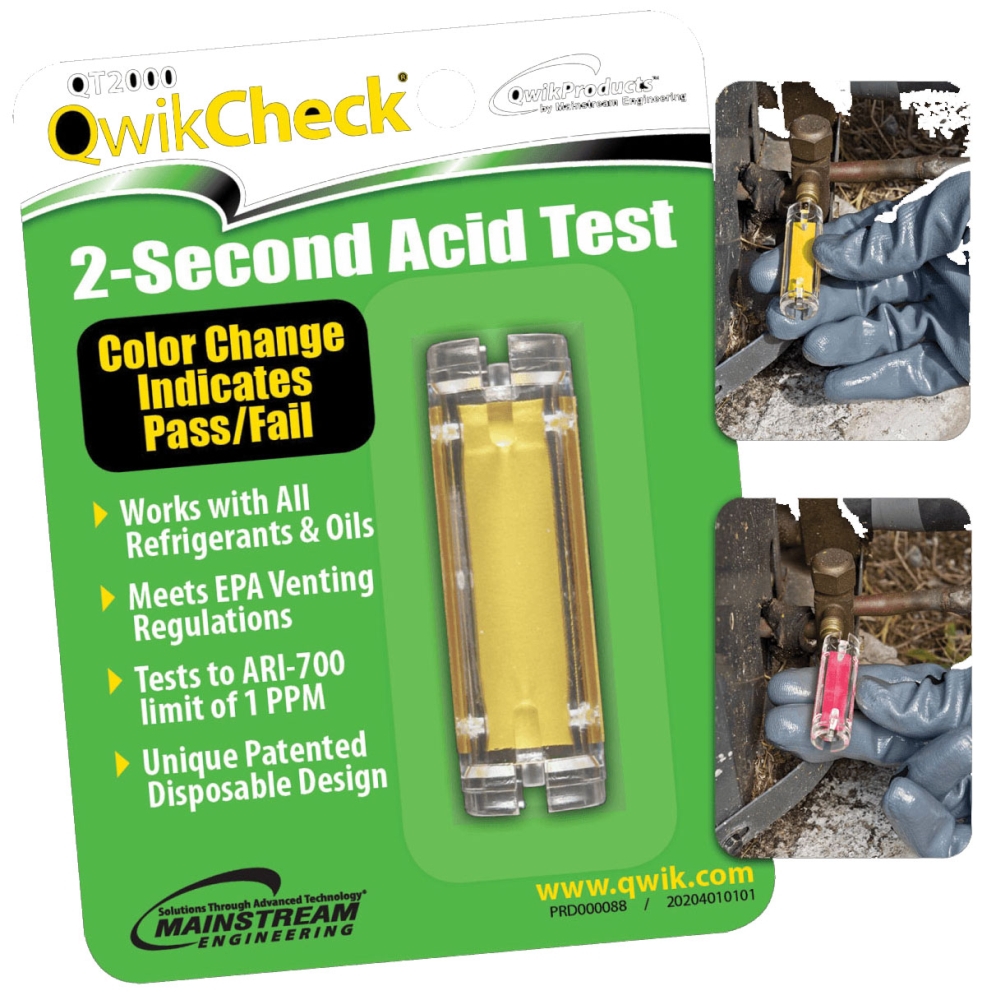 Refrigerant Acid Test Kit