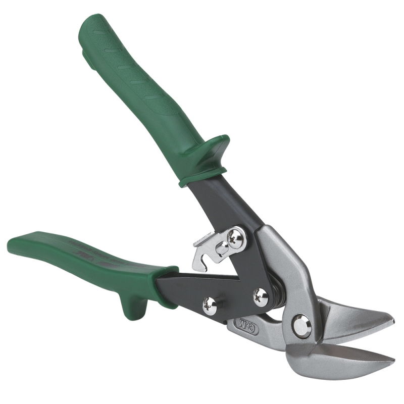 Snips, Cuts Offset Right Green Grip Steel AVs Aviation