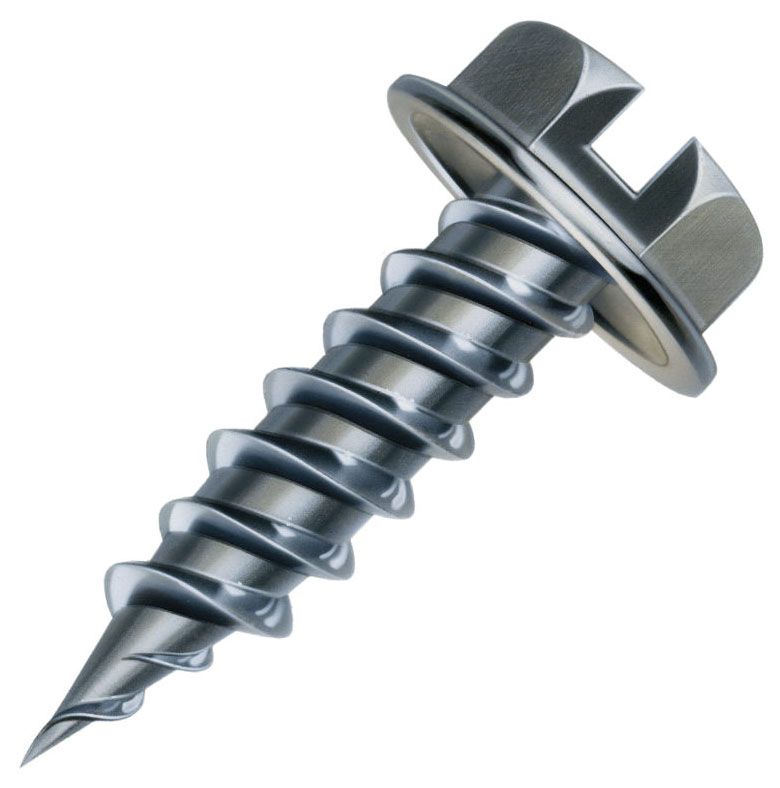 Screw, 6x3/8" 1000/Pk Zip-In