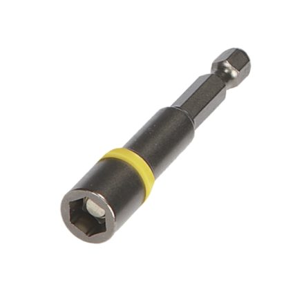 Bit, 1/4"x5/16"x1/2"Yellow Code  Long Hex Driver