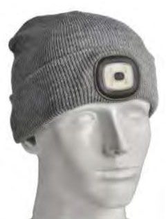 Head Lamp, Knit Hat w/COB Light