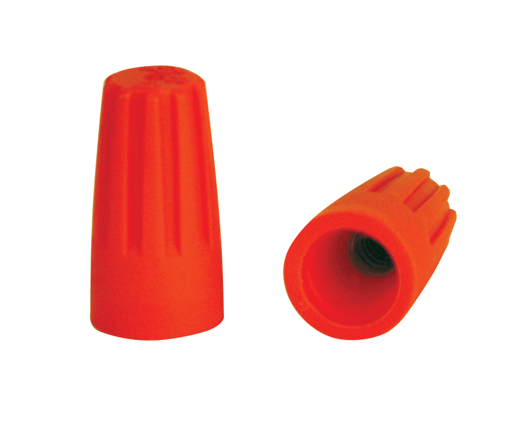 Wire Nuts, Orange GB-3 100/Box Gardner Bender Wiregard