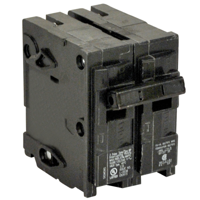 Circuit Breaker, 15a-2P 120/240VAC Plug-In Interchange ITE