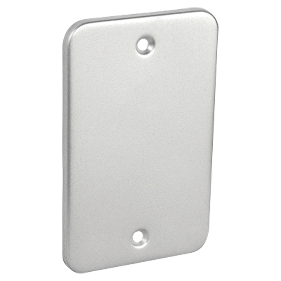 Steel Utility Box Cover, 2-1/8"x4" Blank