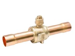 Ball Valve, 1/4"Drilled & Tapped Brass CYCLEMASTER