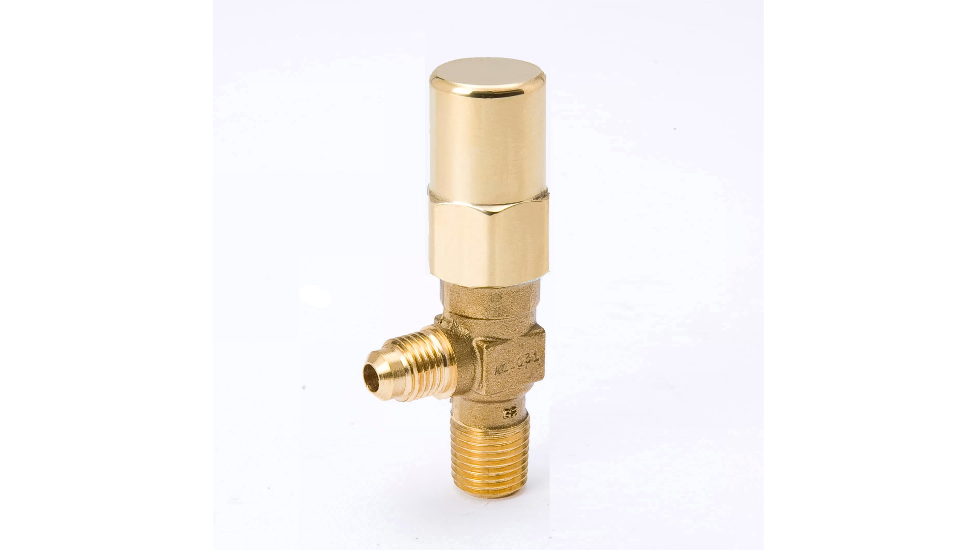 Packed Line Valve, 1/4"NPTFEx1/4"Flare NonBackseat Angle