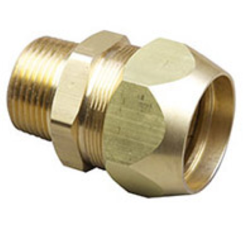 Brass Straight Mechanical Fitting, 2" AutoSnap