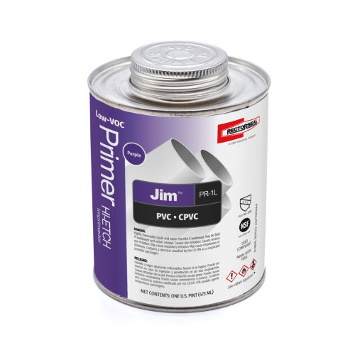 PVC Primer, 1 pt Purple Low VOC