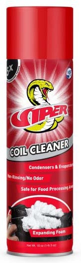 Coil Cleaner, 18oz Aerosol Cleaner & Degreaser Viper