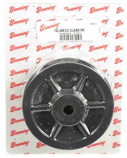 Sheave, 4.15"Dia 1/2"Bore Sgl-Grv Cast Iron