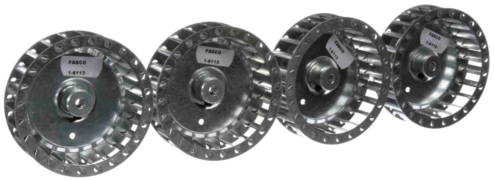 Blower Wheel, 3-27/32" x 2-1/2" 5/16" Bore CCW