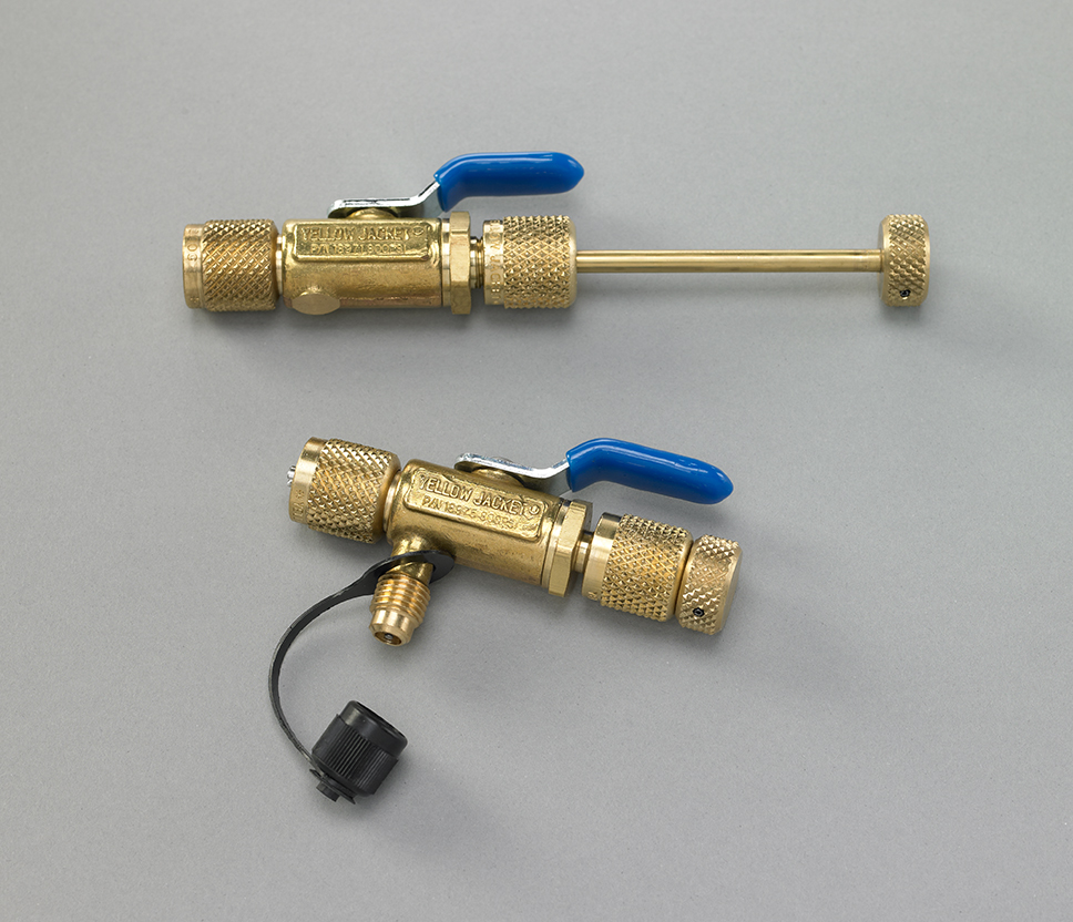 Ball Valve/Core Tool, 1/4" Male 5/16" Fe. Vacuum Charge