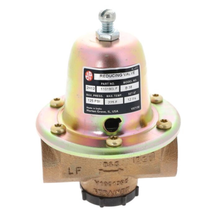 Pressure Reducing Valve, 3/4"NPT 10-25 psig